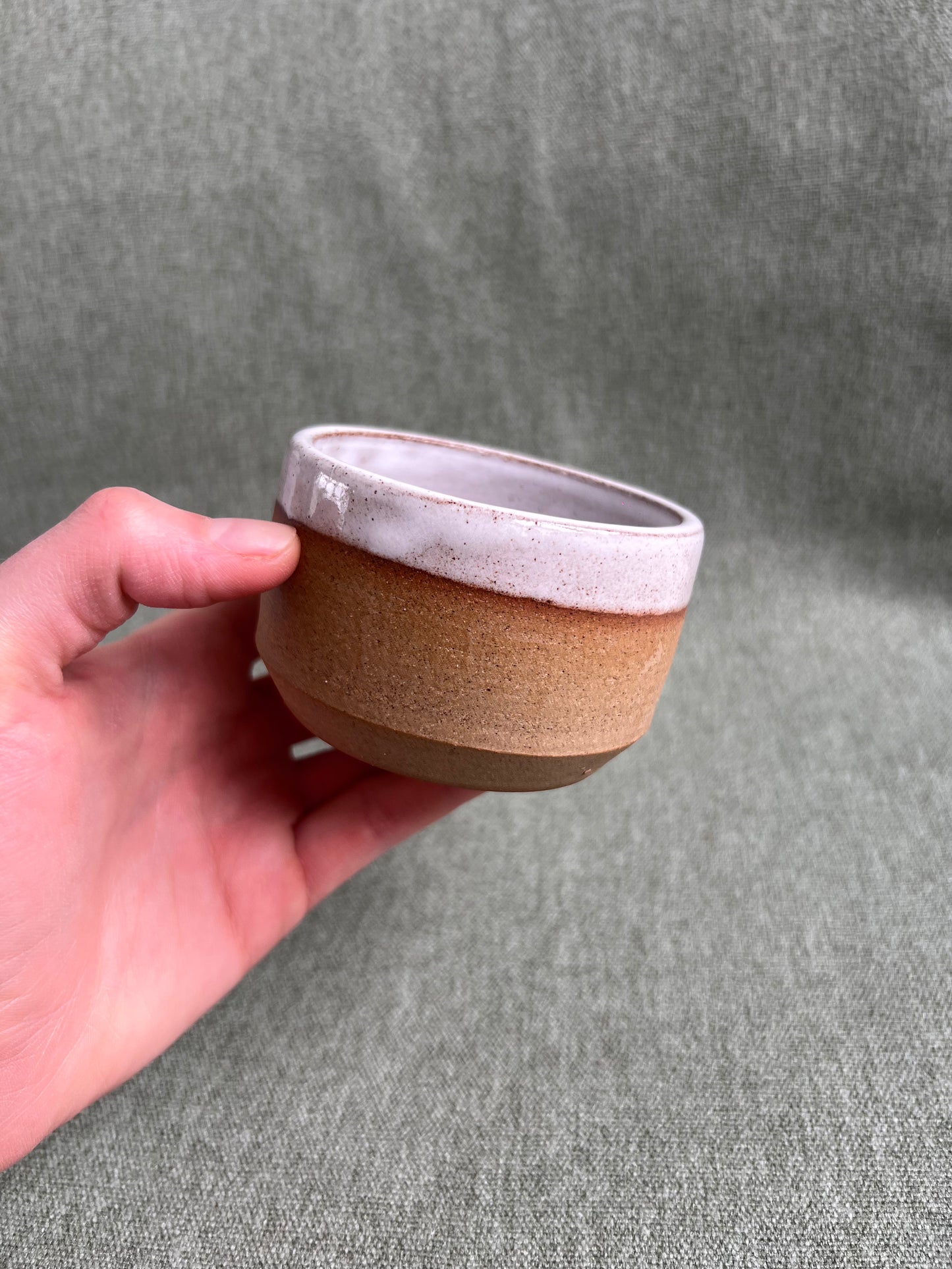White x Toasted flat white cups