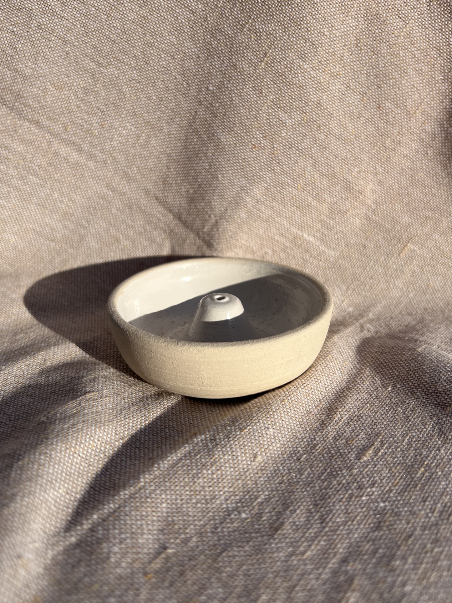 White Incense Holder