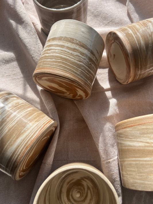 Marbled cup