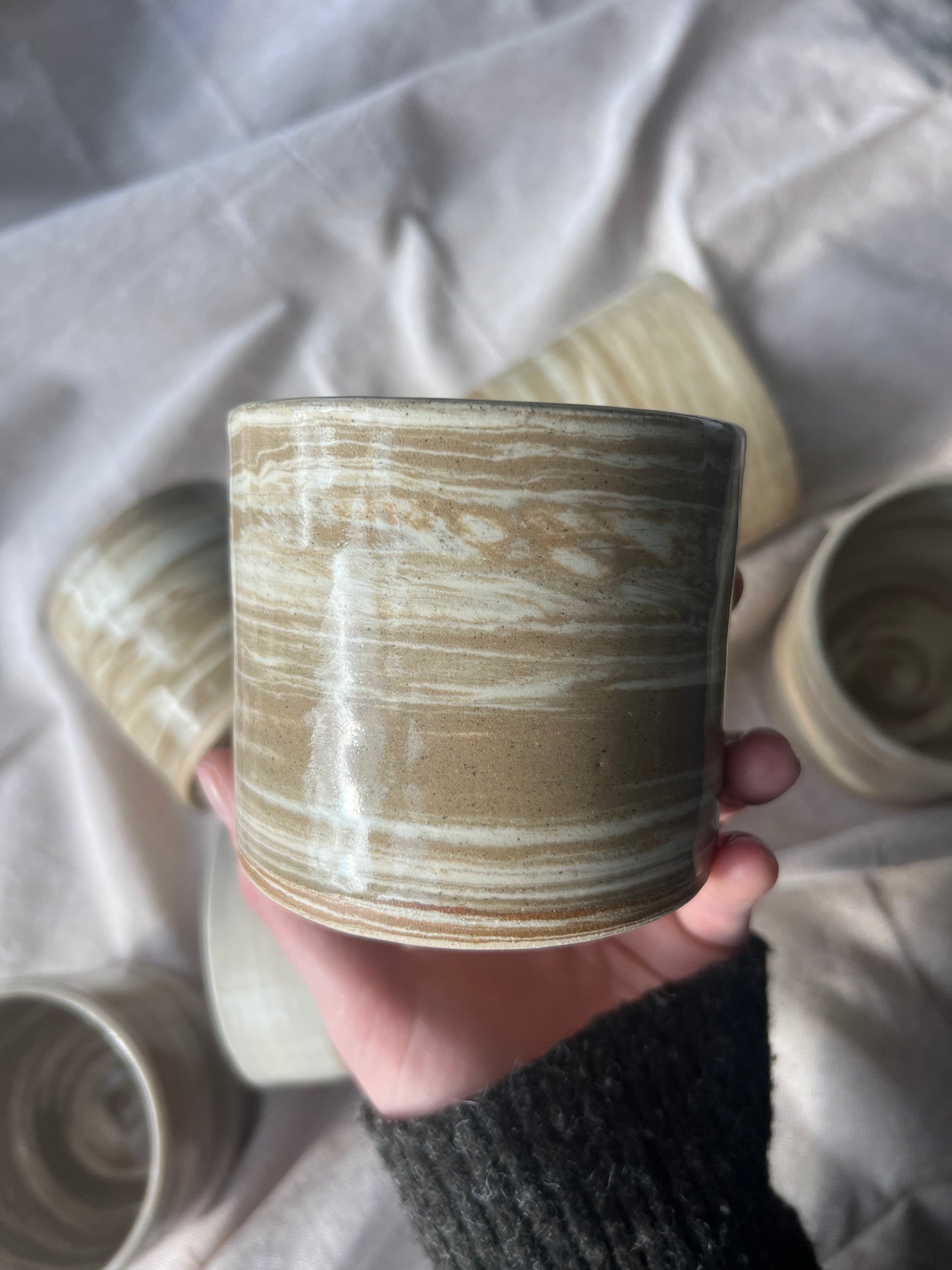 Marbled cup