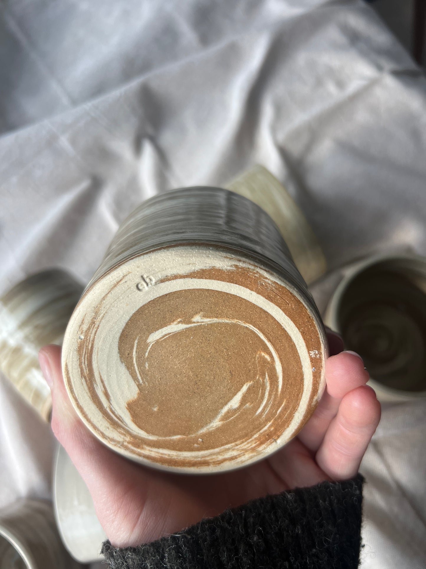 Marbled cup