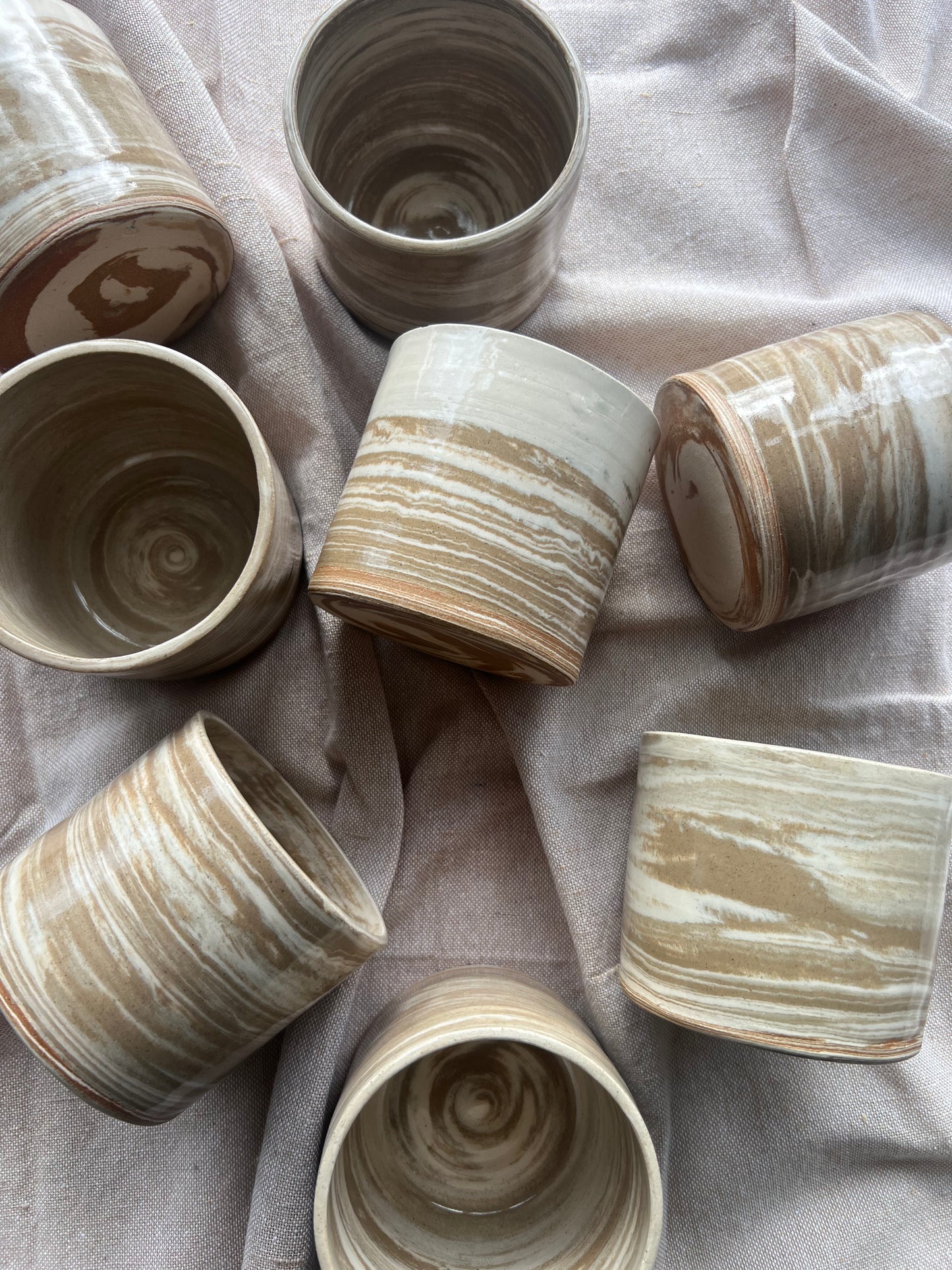 Marbled cup