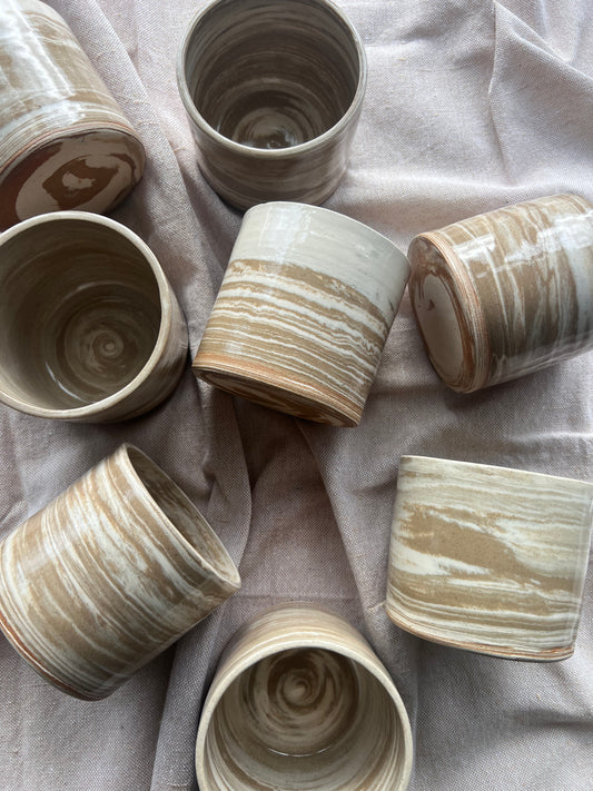 Marbled cup