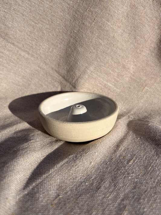 White Incense Holder