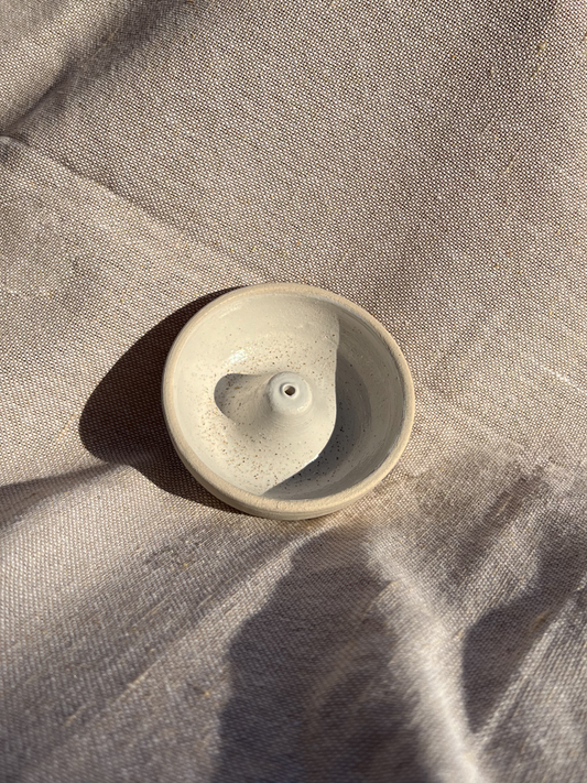 White Incense Holder